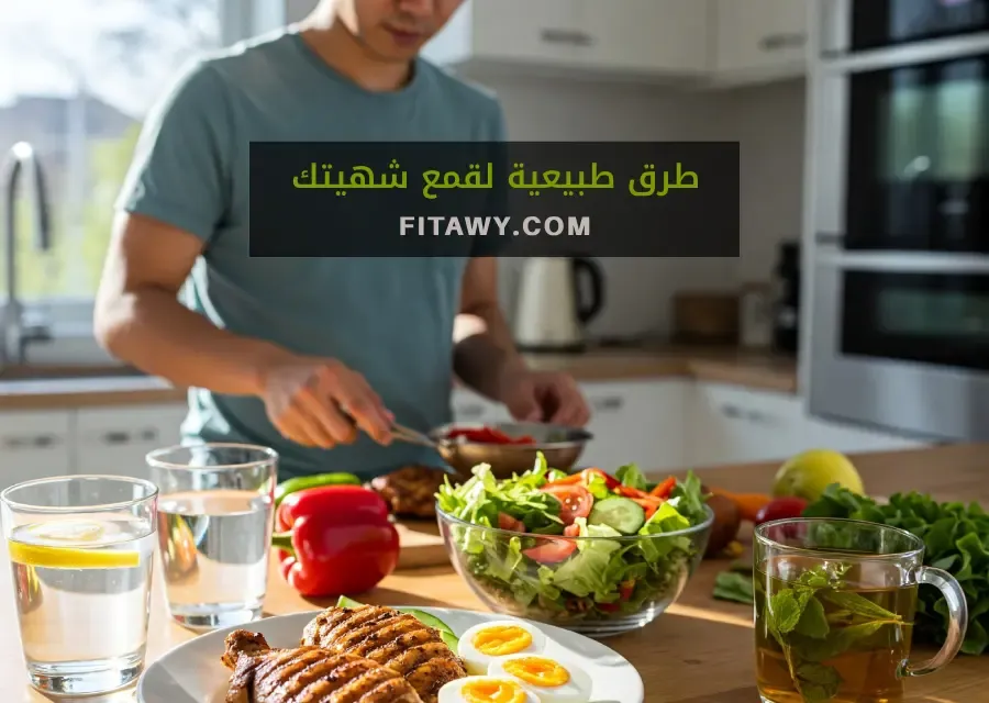 طرق طبيعية لقمع شهيتك